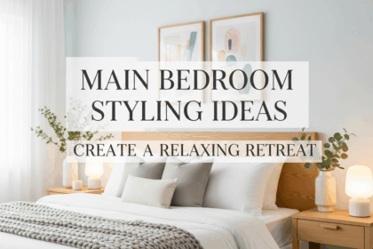 Main Bedroom Styling Ideas