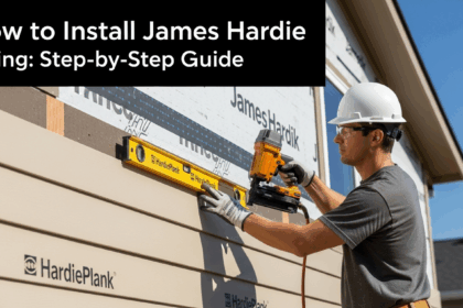 How to Install James Hardie Siding