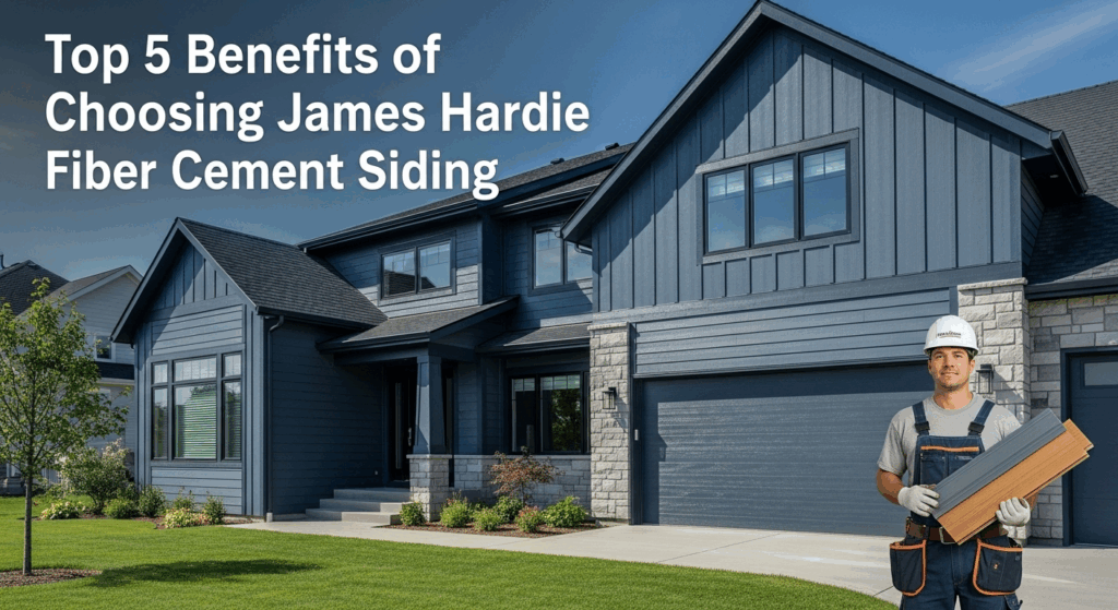 Benefits of Choosing James Hardie Fiber Cement Siding