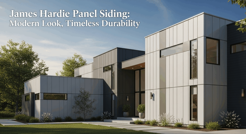 James Hardie Panel Siding