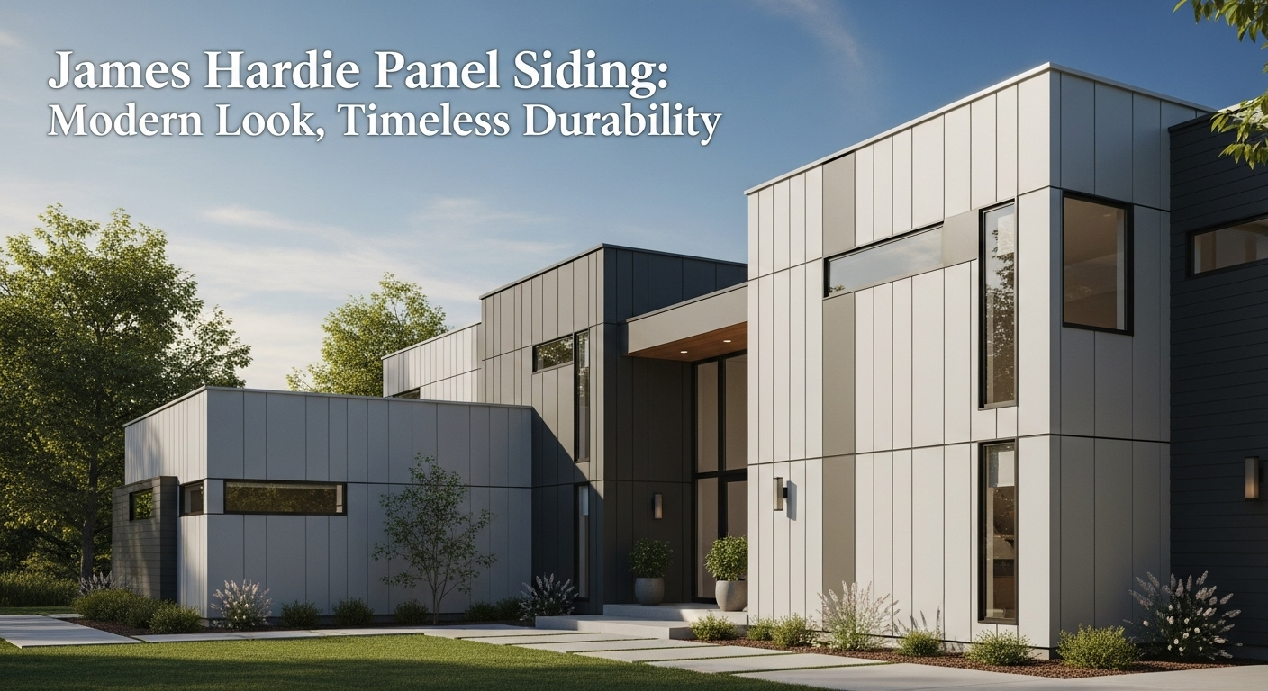 James Hardie Panel Siding