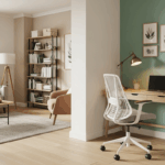 Home Office Design in Living Room: Maximize Your Space 9 Home Office Design in Living Room: