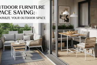Outdoor Furniture Space Saving
