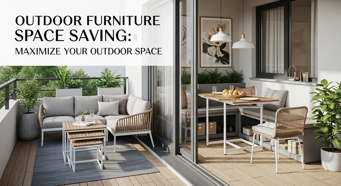 Outdoor Furniture Space Saving