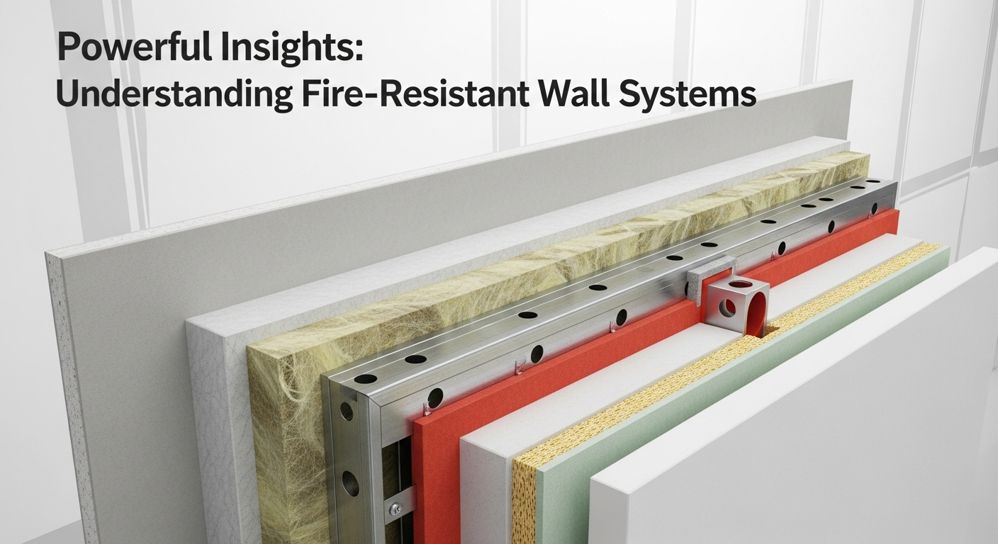 Powerful Insights: Understanding Fire-Resistant Wall Systems 3 Powerful Insights: Understanding Fire-Resistant Wall Systems