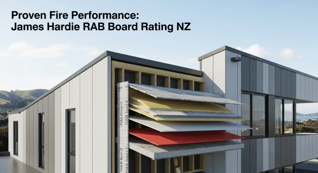 Proven Fire Performance: James Hardie RAB Board Rating NZ