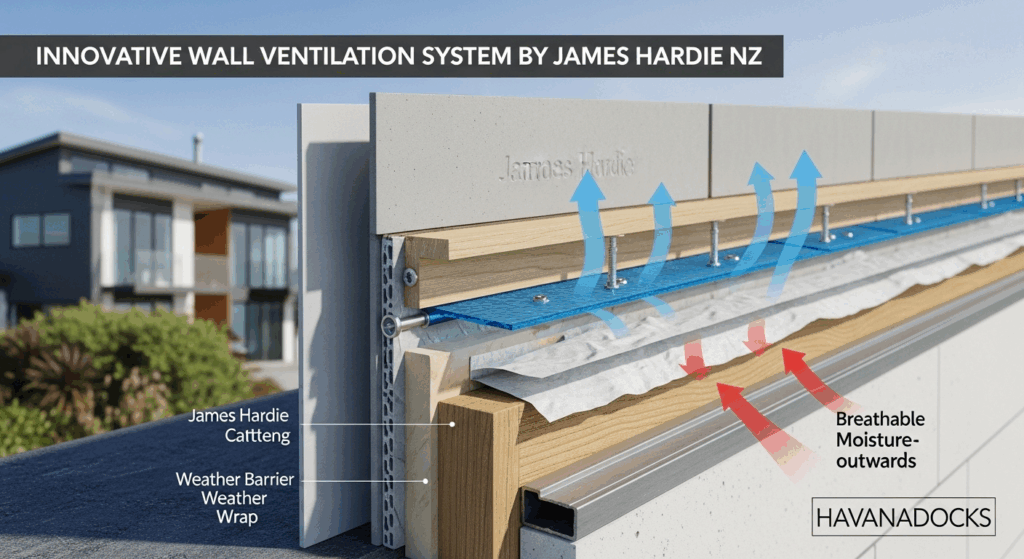 Innovative Wall Ventilation System by James Hardie NZ