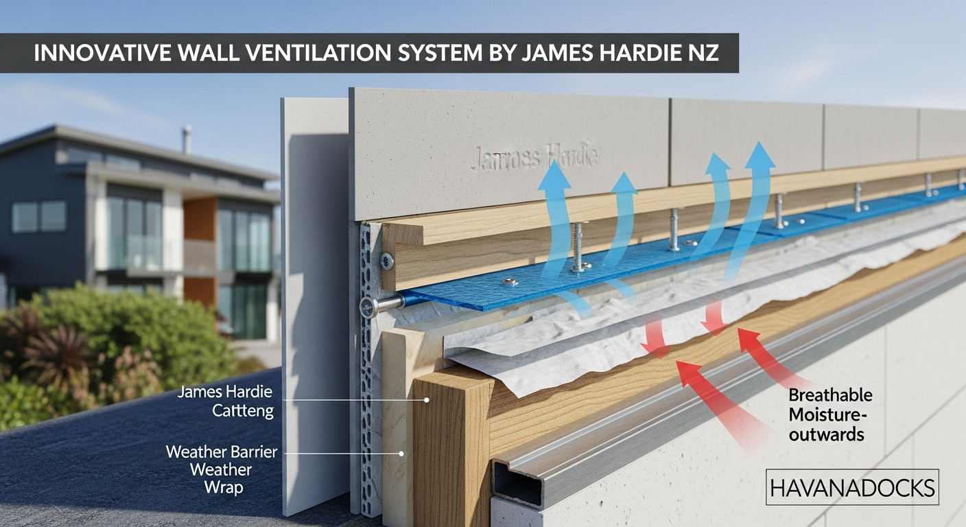 Innovative Wall Ventilation System by James Hardie NZ