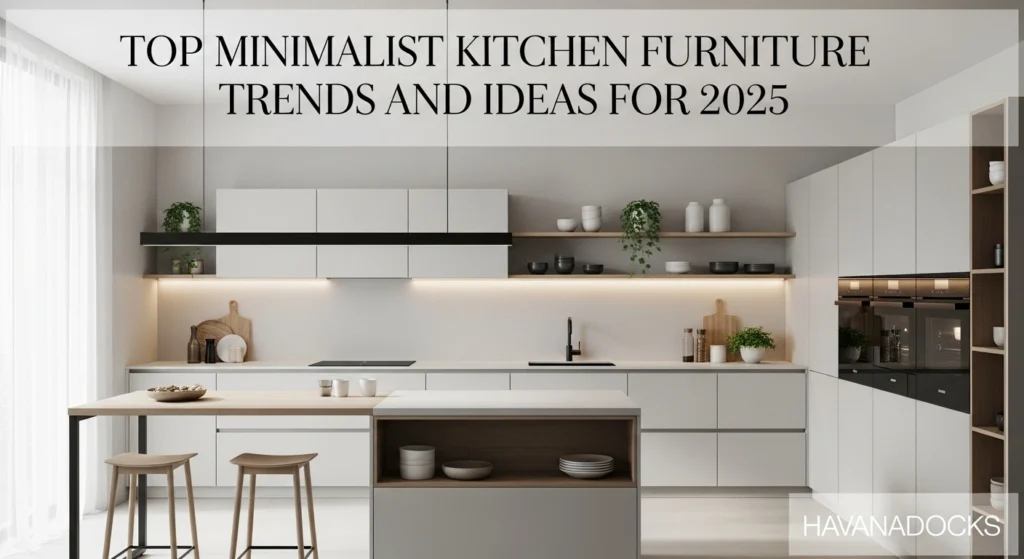 Top Minimalist Kitchen Furniture Trends and Ideas for 2025