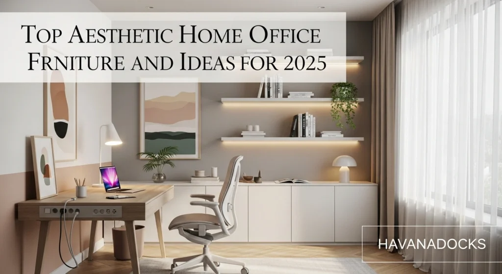 Top Aesthetic Home Office Furniture Trends and Ideas for 2025