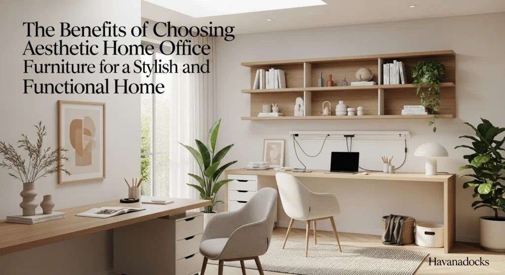 The Benefits of Choosing Aesthetic Home Office Furniture for a Stylish and Functional Home