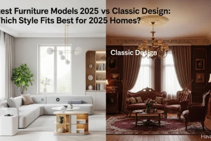 Latest Furniture Models 2025 vs Classic Design: Which Style Fits Best for 2025 Homes? 8 Latest Furniture Models 2025 vs Classic Design: Which Style Fits Best for 2025 Homes?