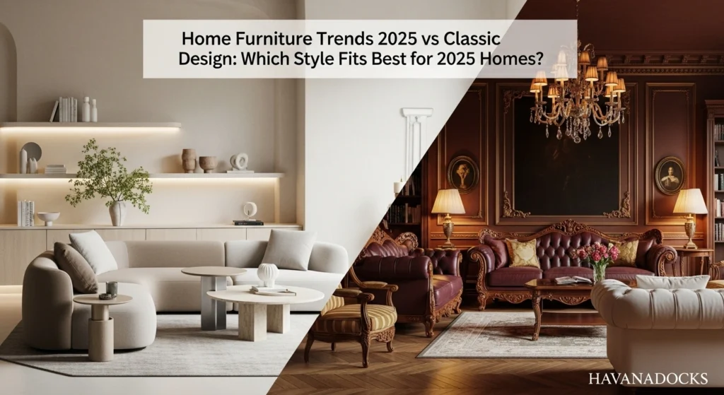 Home Furniture Trends 2025 vs Classic Design: Which Style Fits Best for 2025 Homes?