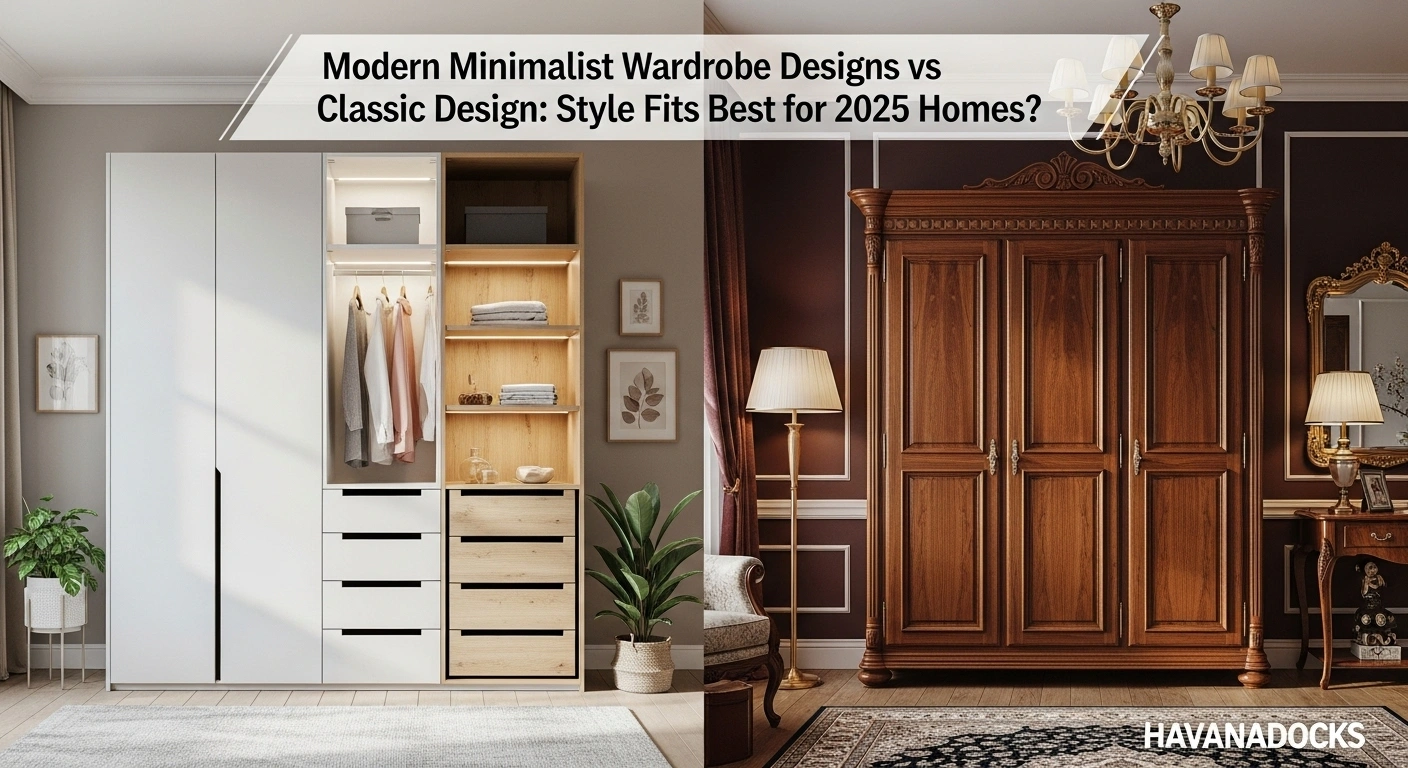Modern Minimalist Wardrobe Designs vs Classic Design: Which Style Fits Best for 2025 Homes?