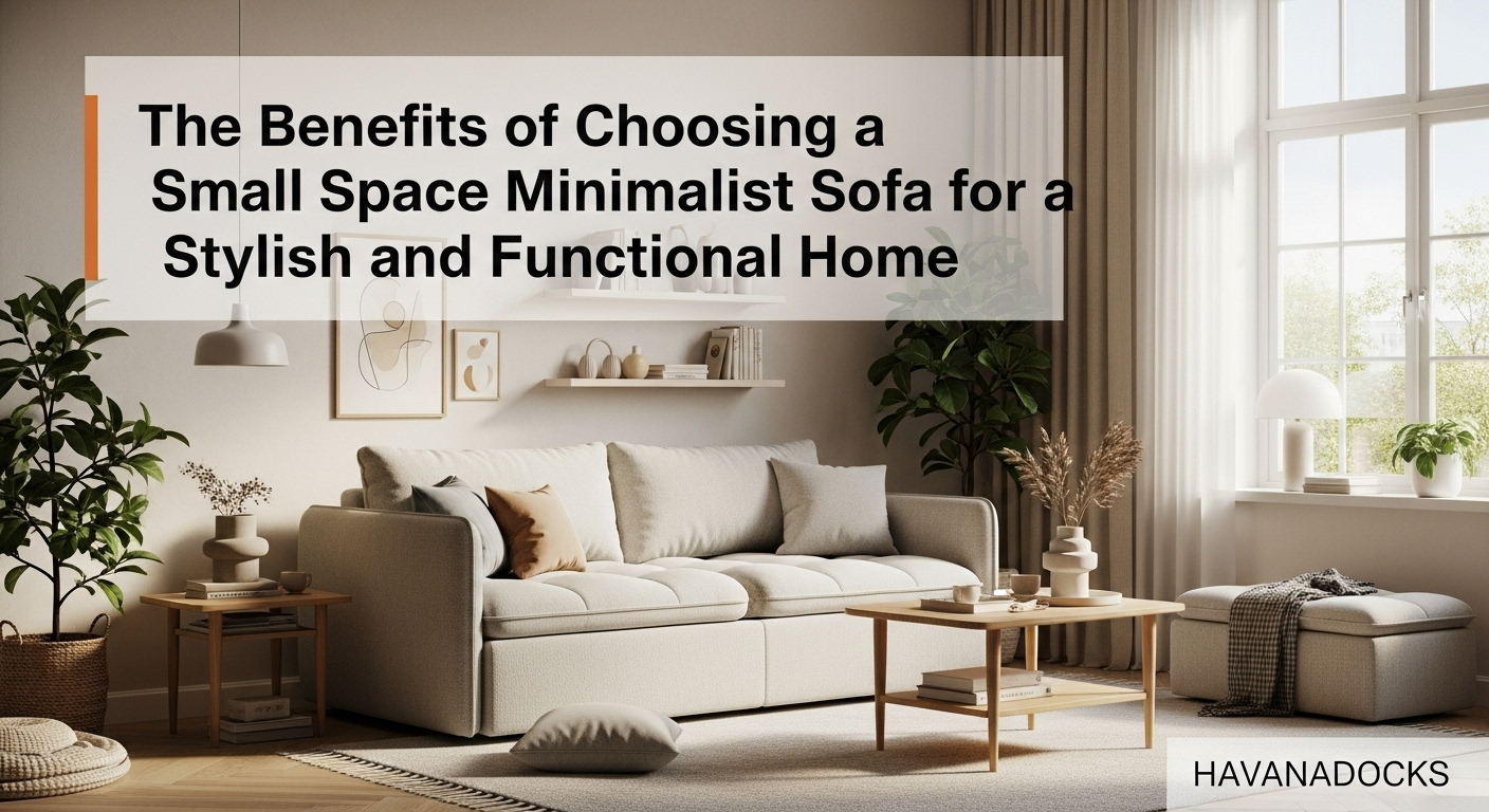 The Benefits of Choosing Small Space Minimalist Sofa for a Stylish and Functional Home