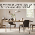 Top Minimalist Dining Table Set For 4 Trends and Ideas for 2025
