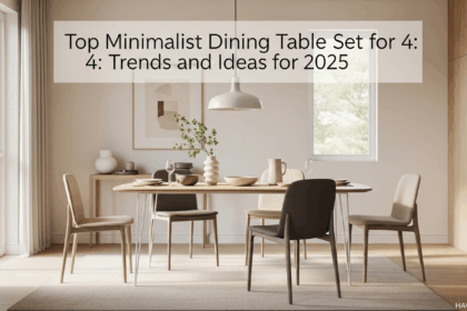 Top Minimalist Dining Table Set For 4 Trends and Ideas for 2025 8 Top Minimalist Dining Table Set For 4 Trends and Ideas for 2025