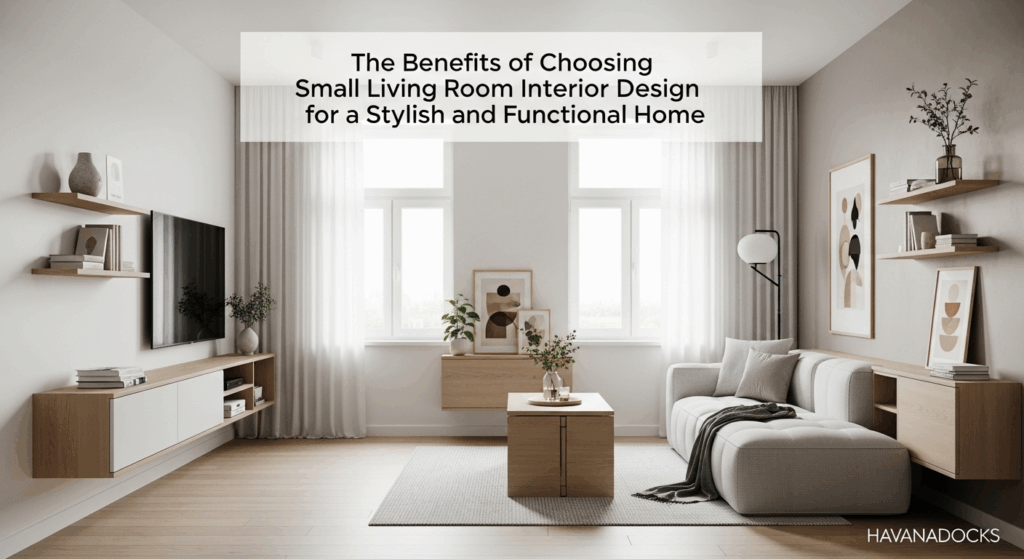 The Benefits of Choosing Small Living Room Interior Design for a Stylish and Functional Home