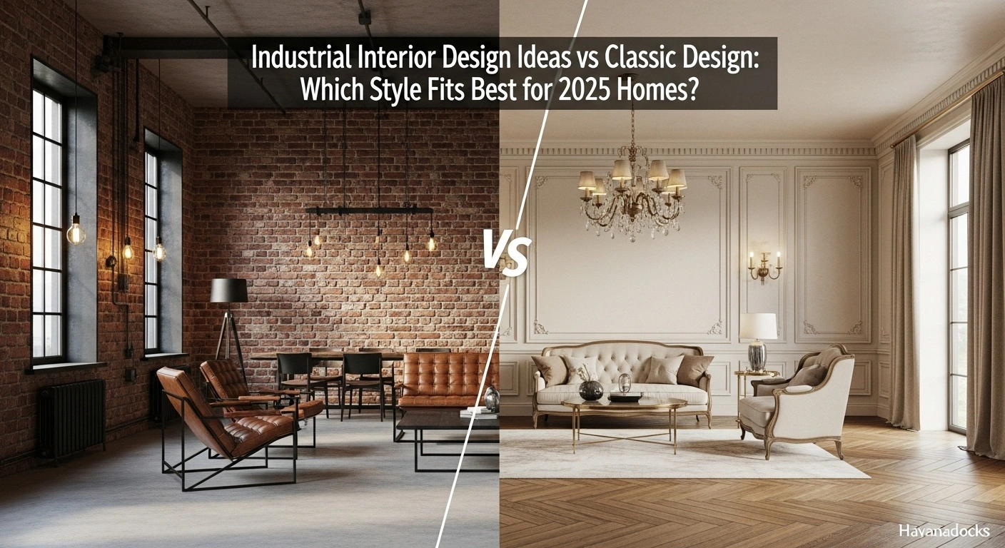 Industrial Interior Design Ideas vs Classic Design: Which Style Fits Best for 2025 Homes?