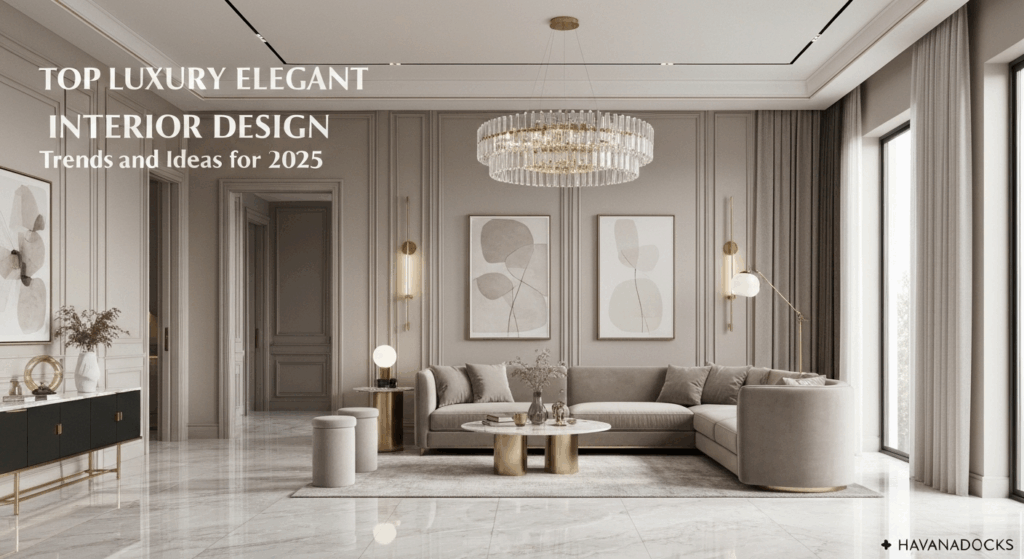 Top Luxury And Elegant Interior Design Trends and Ideas for 2025