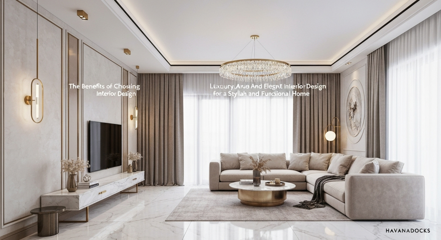 The Benefits of Choosing Luxury And Elegant Interior Design for a Stylish and Functional Home