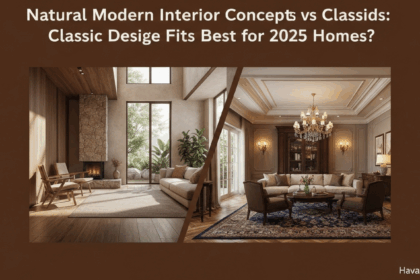 Natural Modern Interior Concepts vs Classic Design: Which Style Fits Best for 2025 Homes?