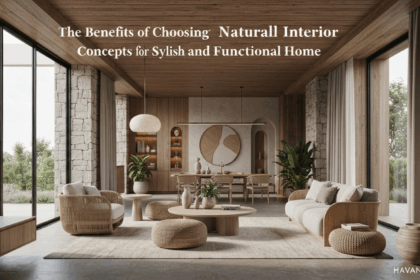 The Benefits of Choosing Natural Modern Interior Concepts for a Stylish and Functional Home