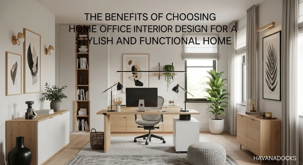 The Benefits of Choosing Home Office Interior Design for a Stylish and Functional Home
