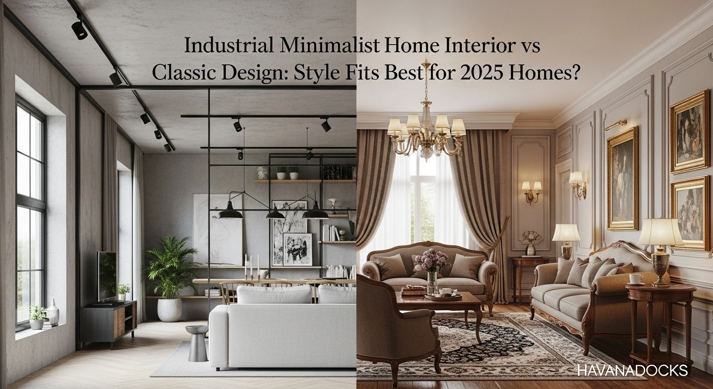 Industrial Minimalist Home Interior vs Classic Design: Which Style Fits Best for 2025 Homes?