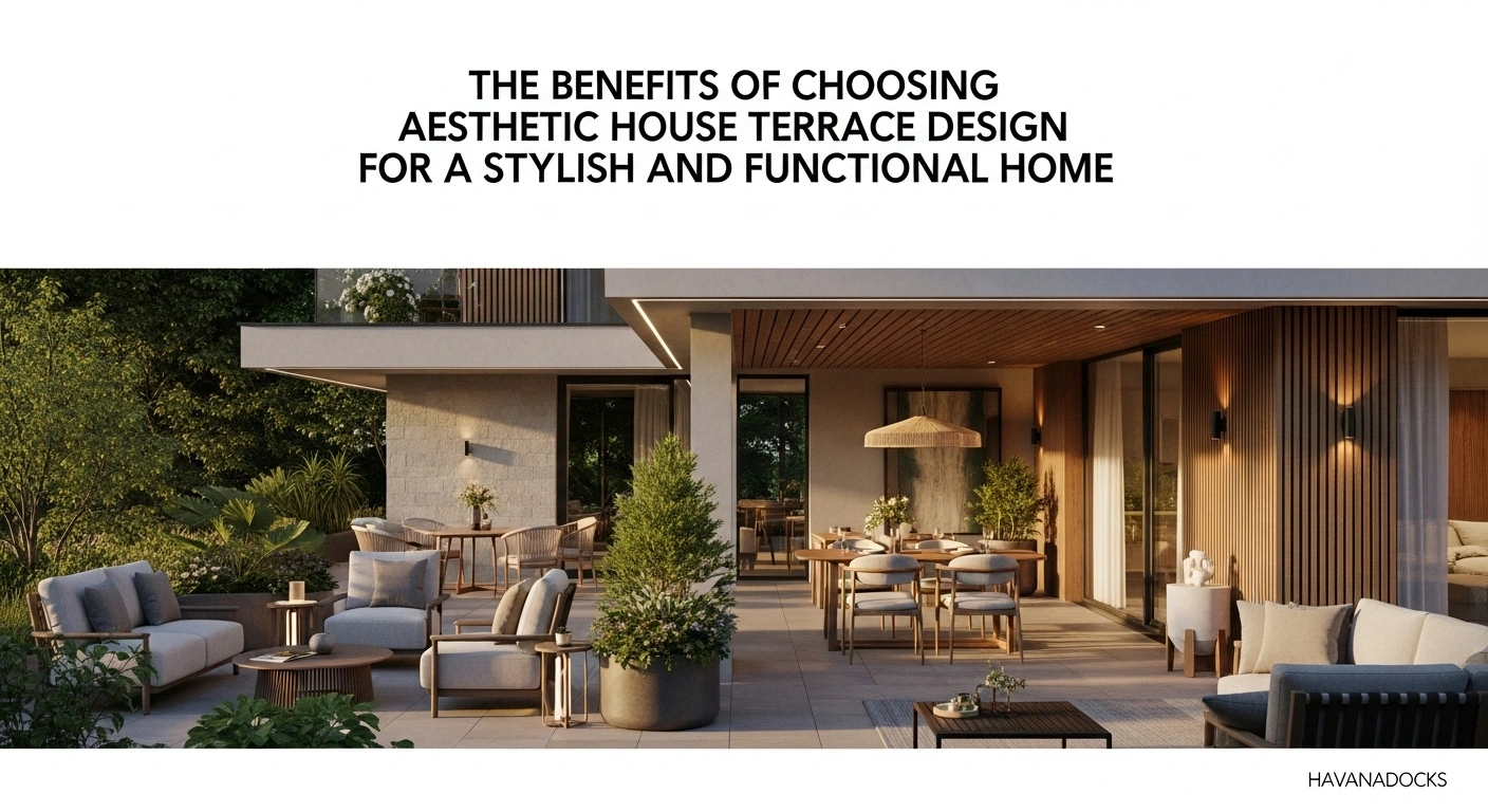 The Benefits of Choosing Aesthetic House Terrace Design for a Stylish and Functional Home 4 The Benefits of Choosing Aesthetic House Terrace Design for a Stylish and Functional Home