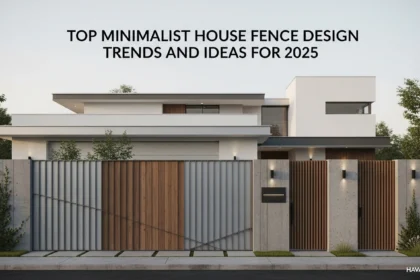 Top Minimalist House Fence Design Trends and Ideas for 2025