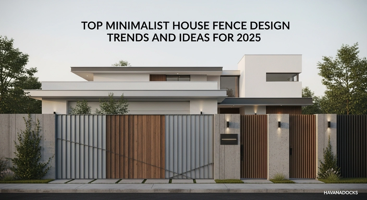 Top Minimalist House Fence Design Trends and Ideas for 2025