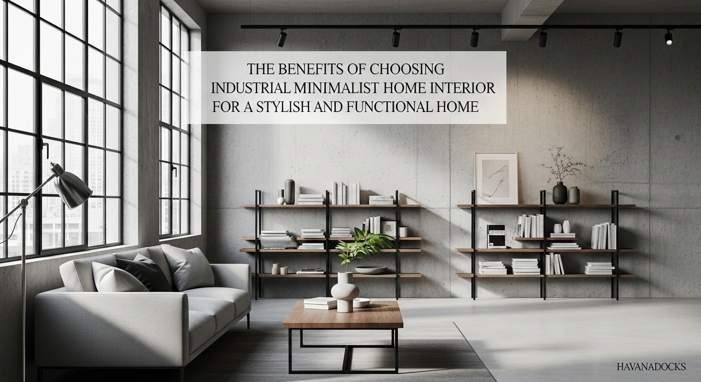 The Benefits of Choosing Industrial Minimalist Home Interior for a Stylish and Functional Home