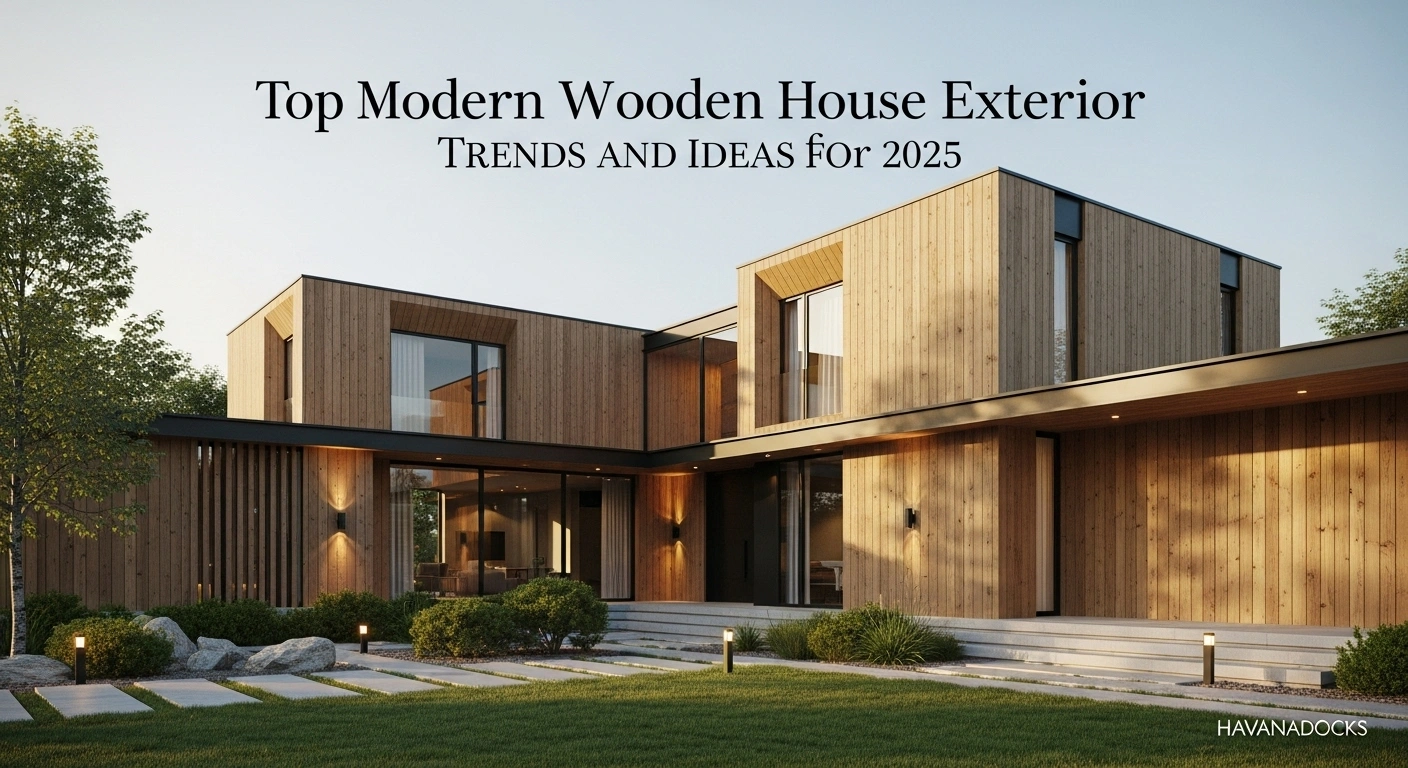 Top Modern Wooden House Exterior Trends and Ideas for 2025