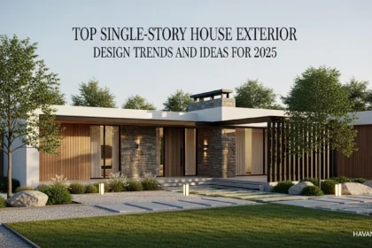 Top Single-Story House Exterior Design Trends and Ideas for 2025