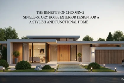 The Benefits of Choosing Single-Story House Exterior Design for a Stylish and Functional Home