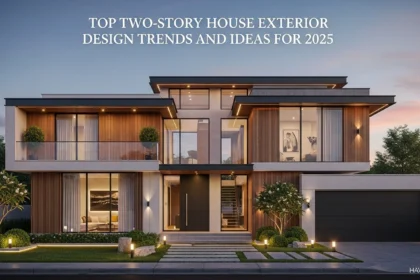 Top Two-Story House Exterior Design Trends and Ideas for 2025