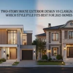 Two-Story House Exterior Design vs Classic Design: Which Style Fits Best for 2025 Homes?