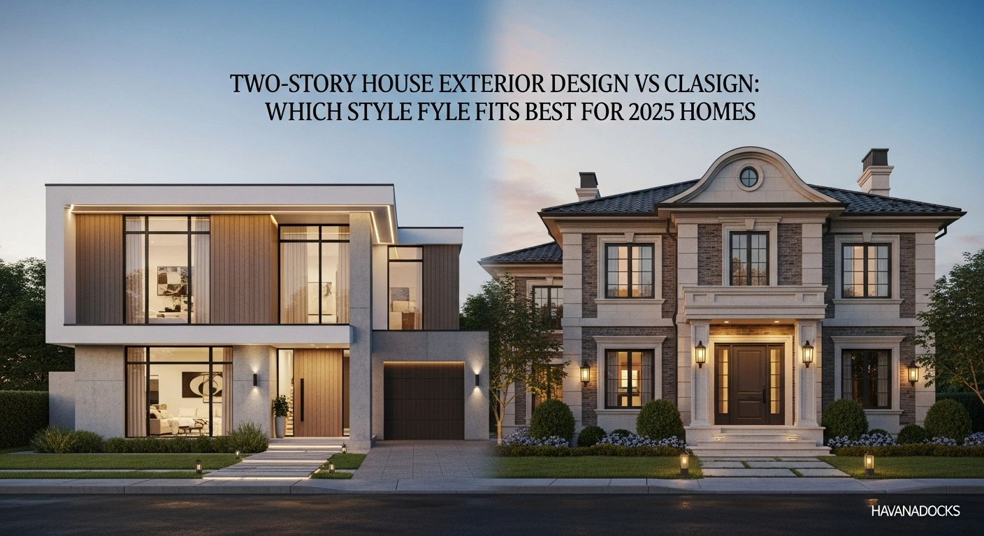 Two-Story House Exterior Design vs Classic Design: Which Style Fits Best for 2025 Homes?