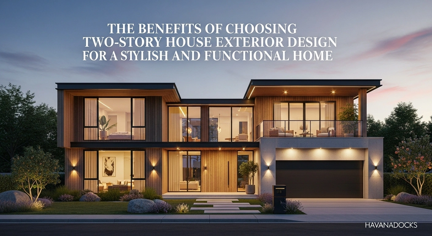 The Benefits of Choosing Two-Story House Exterior Design for a Stylish and Functional Home