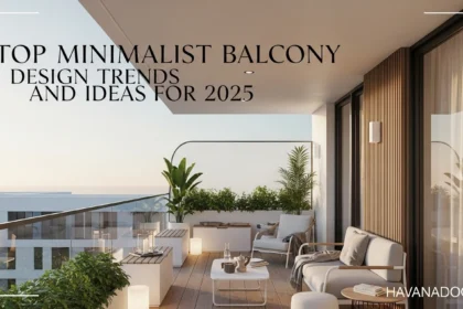 Top Minimalist Balcony Design Trends and Ideas for 2025