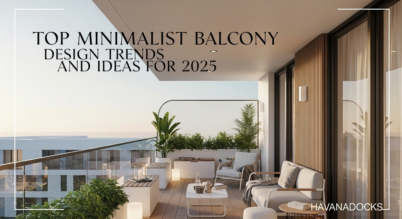 Top Minimalist Balcony Design Trends and Ideas for 2025