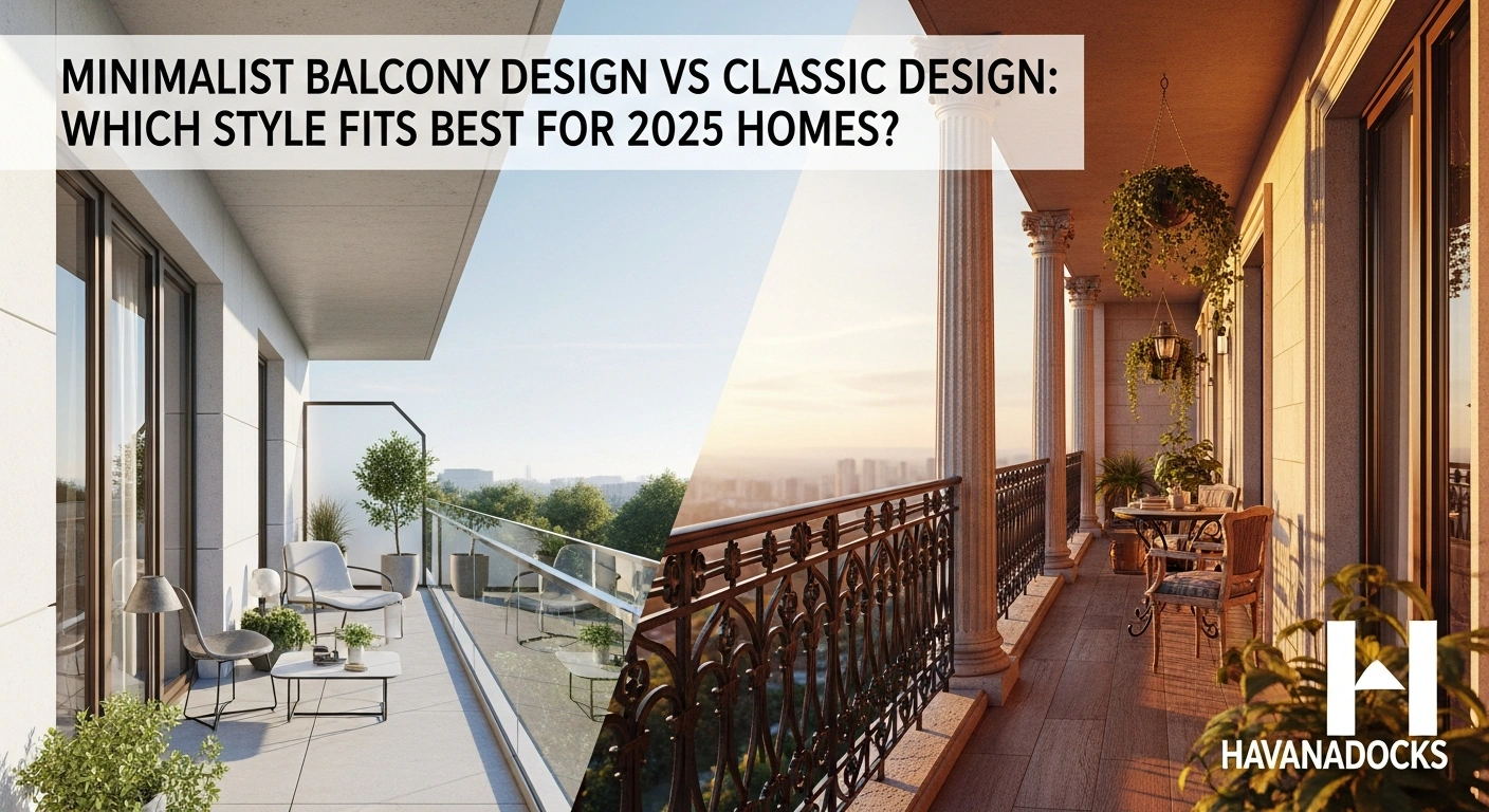 Minimalist Balcony Design vs Classic Design: Which Style Fits Best for 2025 Homes?
