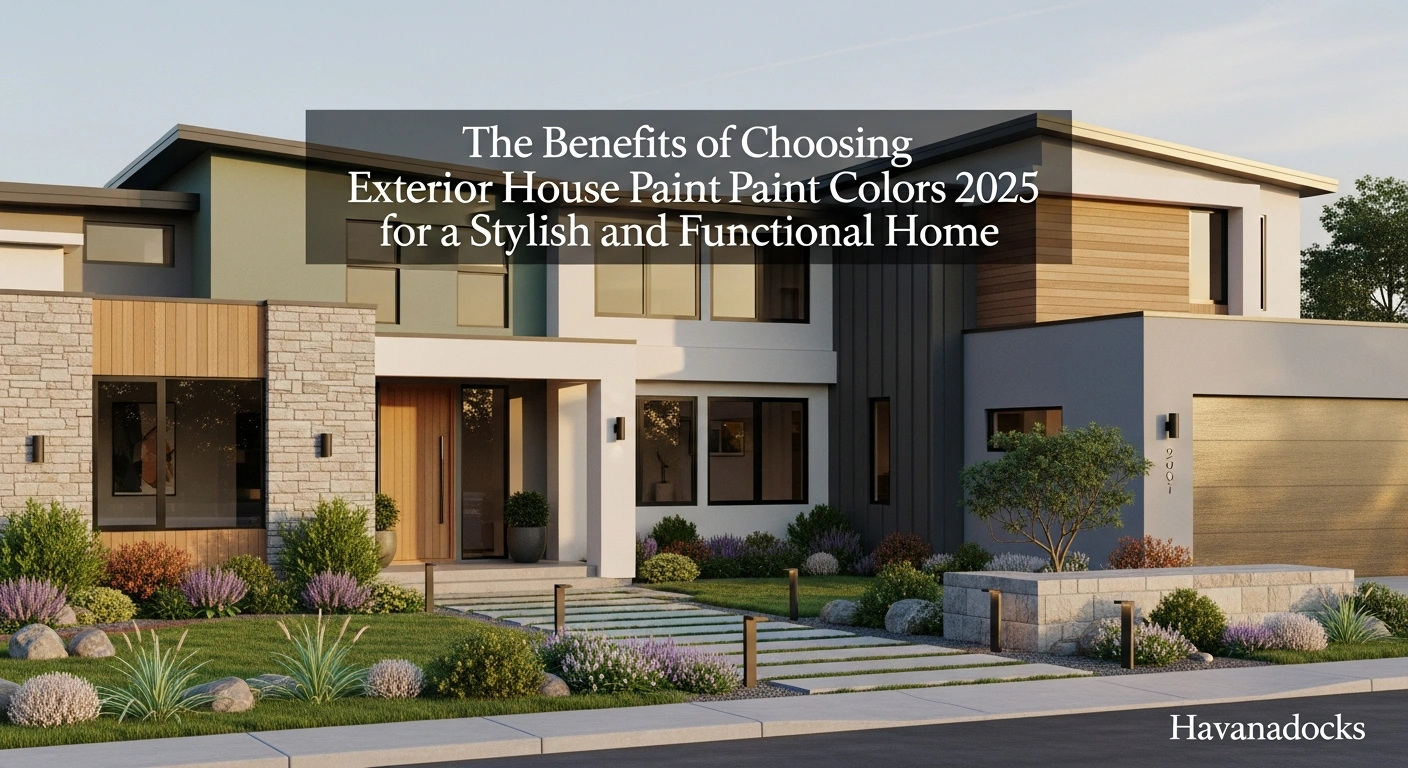 The Benefits of Choosing Exterior House Paint Colors 2025 for a Stylish and Functional Home