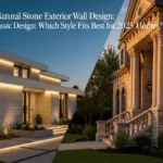 Natural Stone Exterior Wall Design vs Classic Home Design