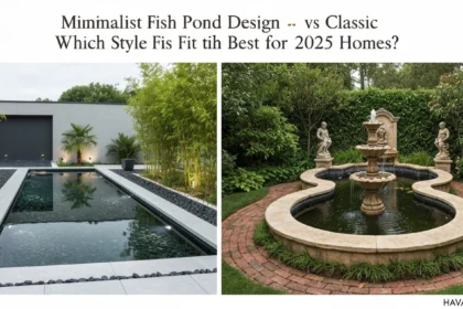 Minimalist Fish Pond Design vs Classic Design: Which Style Fits Best for 2025 Homes?