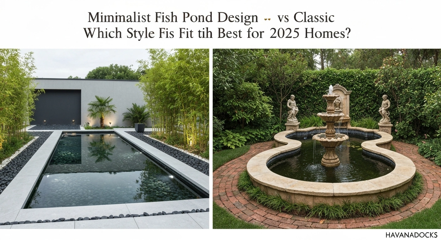 Minimalist Fish Pond Design vs Classic Design: Which Style Fits Best for 2025 Homes?