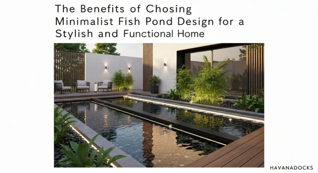The Benefits of Choosing Minimalist Fish Pond Design for a Stylish and Functional Home