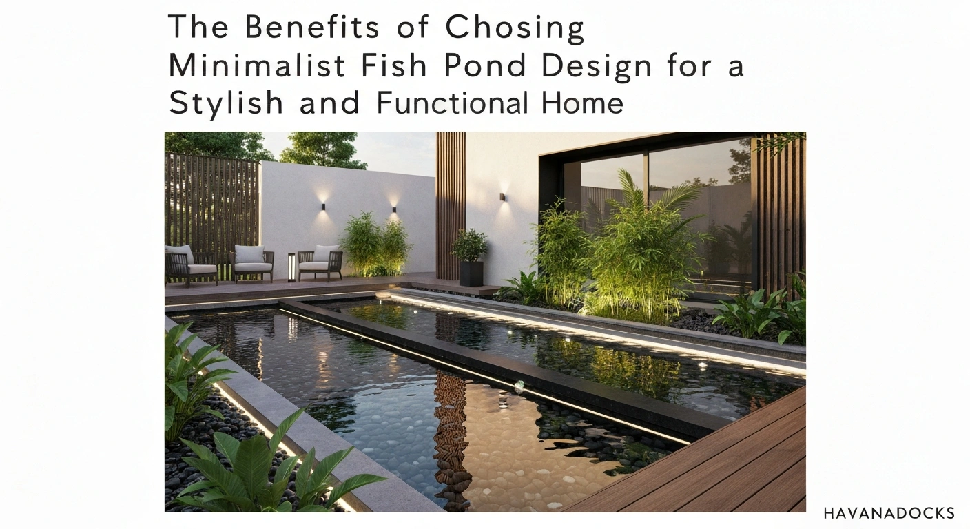 The Benefits of Choosing Minimalist Fish Pond Design for a Stylish and Functional Home