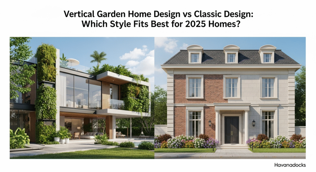 Vertical Garden Home Design vs Classic Design: Which Style Fits Best for 2025 Homes?